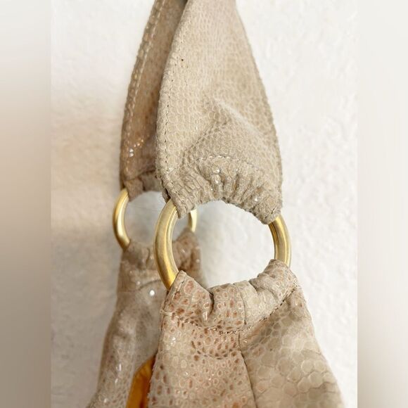 HOBO Taupe Textured Shoulder Bag - Picture 5 of 11